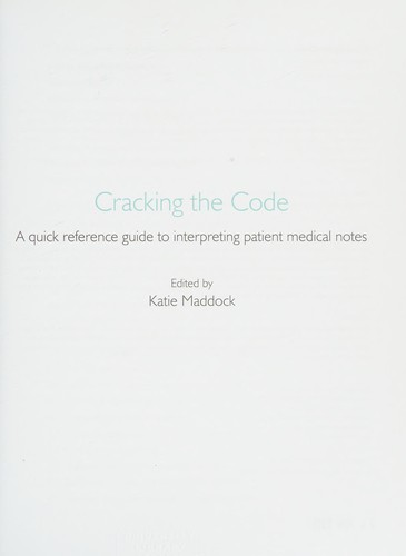Cracking the Code