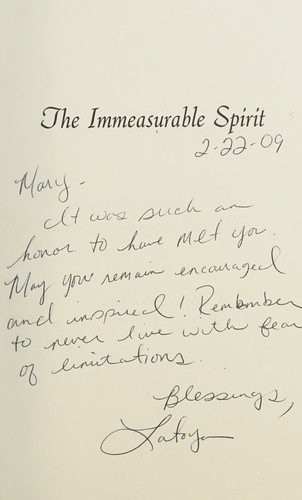The immeasurable spirit