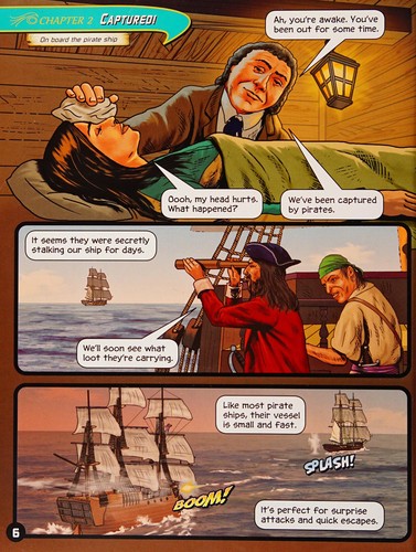 Captured by pirates!