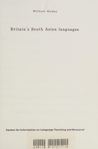 Britain's South Asian Languages