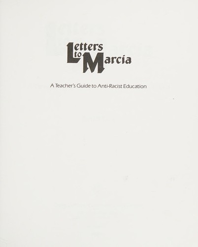 Letters to Marcia