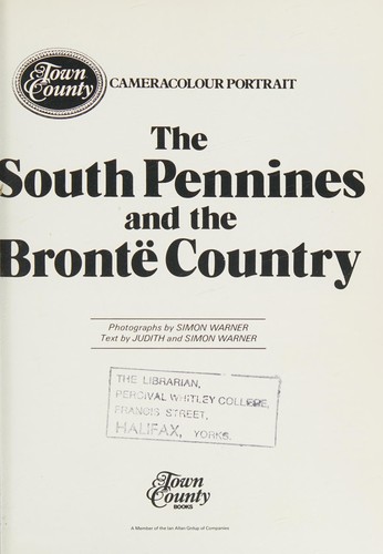 The South Pennines and the Brontë country