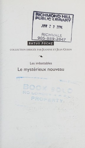 Le mystérieux nouveau