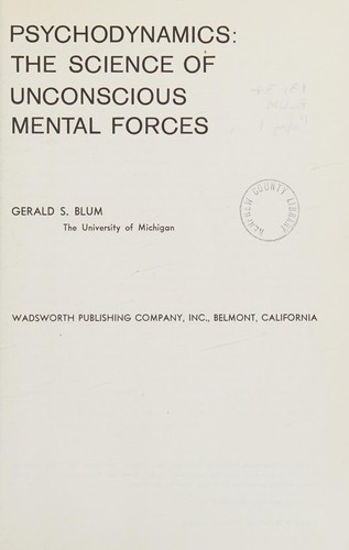 Psychodynamics