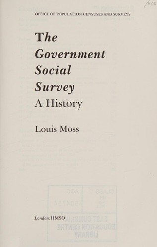 The Government Social Survey