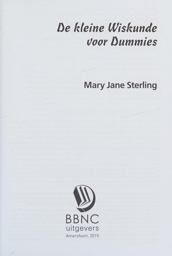 De kleine wiskunde voor dummies