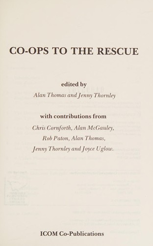 Co-ops to therescue