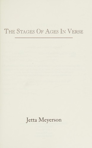 Stages Of Ages In Verse