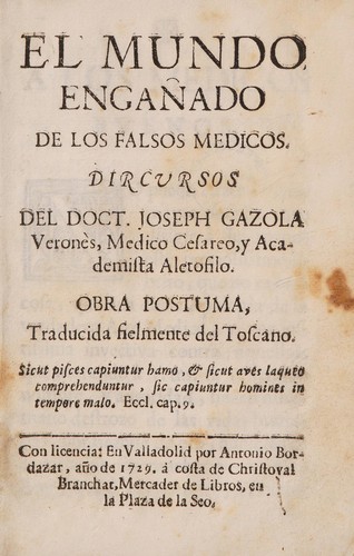 El mundo engañado de los falsos medicos ...