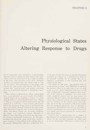 Handbook of drug interactions. Part 1