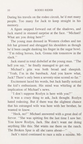 Rodeo Rider (Marry Me Cowboy, Reunion Western-Style, #7)