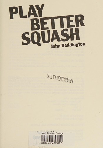 Play better squash