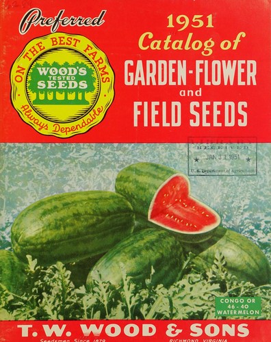 1951 catalog of garden-flower and field seeds