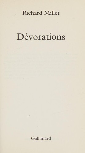 Dévorations