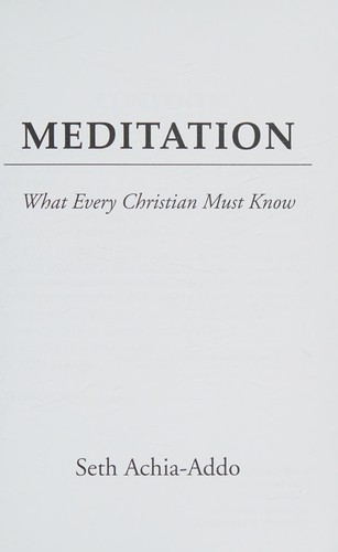 Meditation