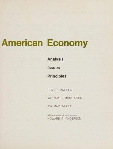 The American economy