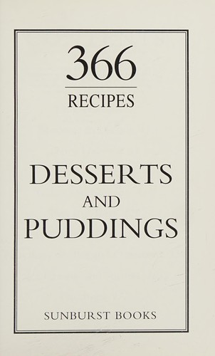 366 recipes : desserts and puddings