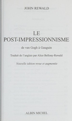 Le post-impressionnisme
