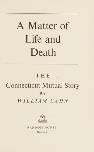 A matter of life and death