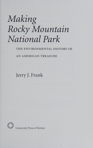 Making Rocky Mountain National Park