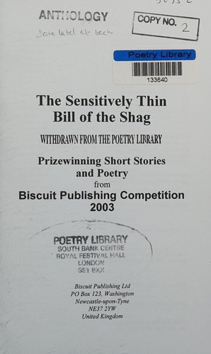 The sensitively thin bill of the shag
