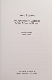 Voice secrets
