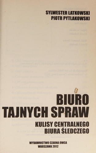 Biuro tajnych spraw