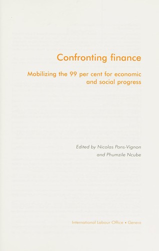 Confronting Finance