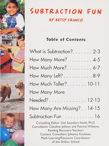 Subtraction Fun