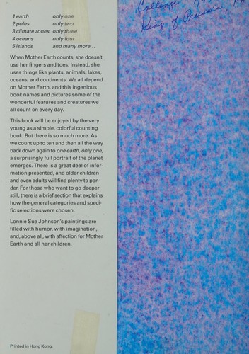 Mother Earth's Counting Book