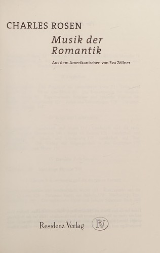 Musik der Romantik