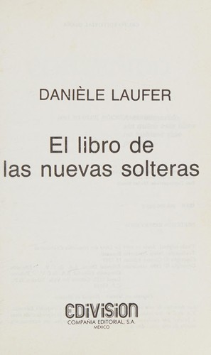 El libro de las nuevas solteras