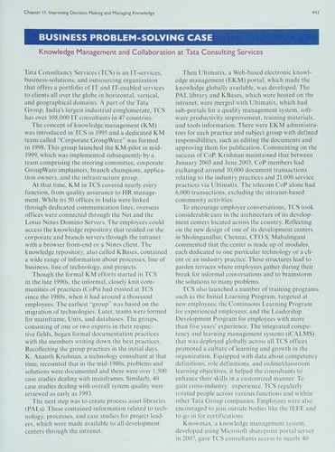 Essentials of MIS, Global Edition