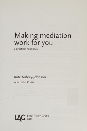 Making mediation work for you