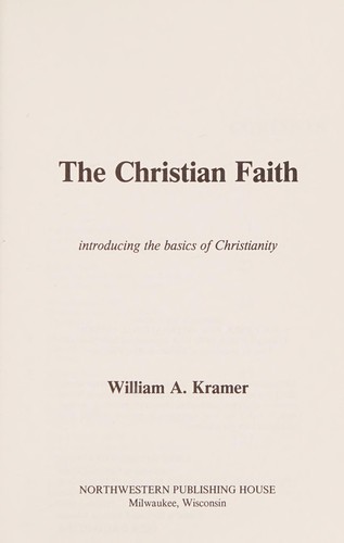 The Christian faith