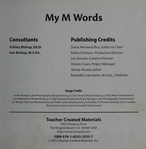 My M Words