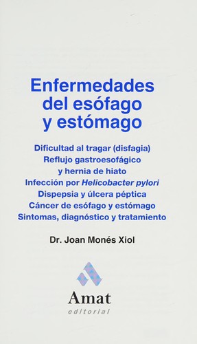 Enfermedades del esófago y estómago