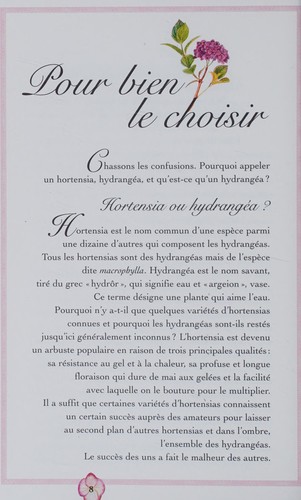 Hydrangéas et hortensias