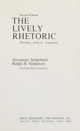 The lively rhetoric