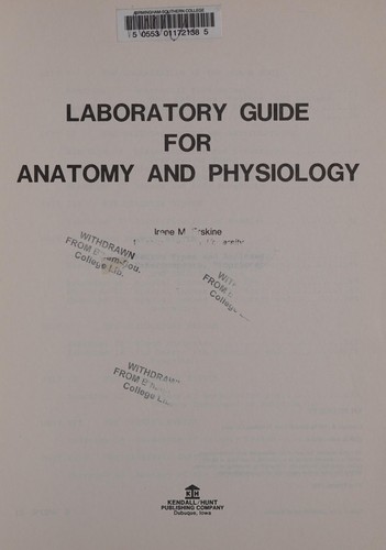 Laboratory Guide for Anatomy and Physiology