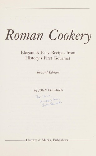 Roman cookery