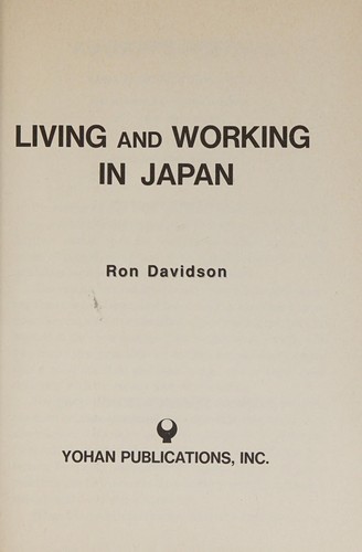 Living and Working in Japan