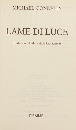 Lame de luce
