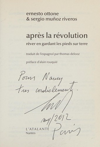 Après la révolution