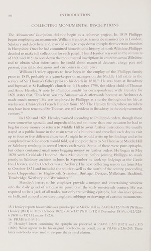 Monumental inscriptions of Wiltshire