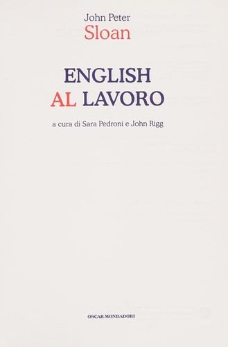 English al lavoro