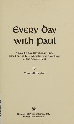 Every day with Paul