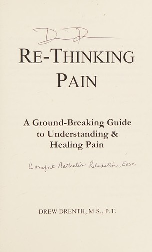 Re-thinking pain