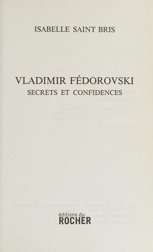 Vladimir Fédorovski