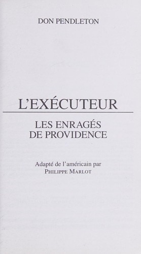 Les enragés de Providence